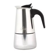 Any Morning FE001-6 300 ml Paslanmaz Çelik Indüksiyonlu Beyaz Espresso Kahve Makinesi