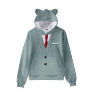 Aobiono Cosplay Kawaii A 3D Çizgi Roman Erkek Sweatshirt