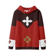 Aobiono Cosplay Kawaii A Pyro Figürü Çizgi Roman Figürü Erkek Sweatshirt
