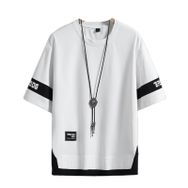 Aobiono Vintage Preppy Y2K Sokak Giyim Alt Beyaz Unisex T-shirt