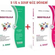 Aöf Sosyoloji 3 ve 4 Sınıf Güz 5 ve 7 Dönem Konu Anlatımlı Soru Bankası