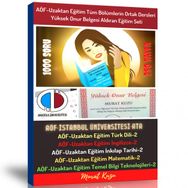 AÖF ve Uzaktan Eğitim Tüm Bölümlerin Ortak Dersleri