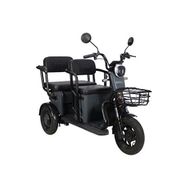 Apec APM5 Metalik Gri Üç Tekerlekli Elektrikli Moped