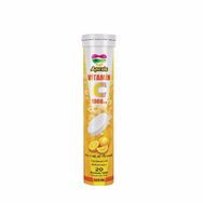 Apexis Vitamin C 1000 mg Portakal Aromalı 20 Efervesan Tablet