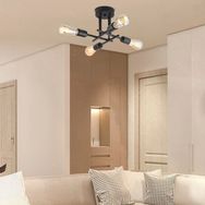 Aplika Glam 4'lü Modern Plafonyer Avize