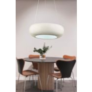 Apliqa 11286-01-WH Azure 15 Watt Sarkıt Led Modern Beyaz Avize