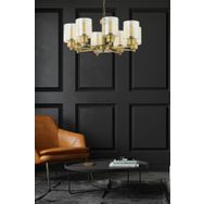 Apliqa 3420-08-FR Geneva 8'li Eskitme Avize