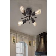 Apliqa 3491-04-BL Glam 4'lü Plafonyer Avize