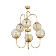 Apliqa 3558-06-GD Sosa 6'lı Gold Avize