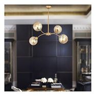 Apliqa 3576-04-FR Ecvet 4lü Eskitme Salon Avize