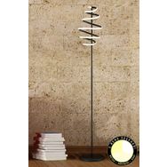 Apliqa 3802-1L-BL Parya Siyah 72 Watt 3 Renkli Led Lambader