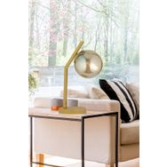 Apliqa 3839-01-GD Feris Gold Bal Camlı Salon Abajur