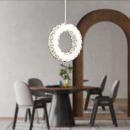 Apliqa Akanay Tekli Krom Led Kristal Avize
