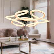 Apliqa Aldo Rose Gold Sarkit 140 Watt Led Avize