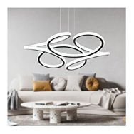 Apliqa Aldo Siyah Sarkit 140 Watt Led Avize