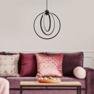 Apliqa Coper 3 Renkli Ledli Modern Sarkıt Avize