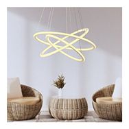 Apliqa Lingo Beyaz Sarkit 90 Watt Led Avize