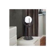 Apliqa Pabna Siyah Metal Modern Yatak Odası Salon Abajur