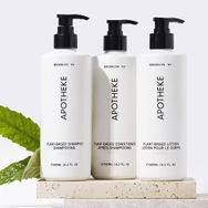 Apotheke Canvas 480 ml Şampuan + 480 ml Saç Kremi + 480 ml Vücut Losyonu