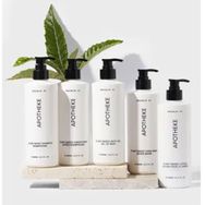 Apotheke ULM Apotheke Canvas 480 ml Şampuan + 480 ml Saç Kremi + 480 ml Duş Jeli + 480 ml Sıvı Sabun + Vücut Losyonu