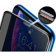Apple iPhone 12 (6.1) Kırılmaz Cam Karartmalı Hayalet Toz Önleyicili Privacy Ekran Koruyucu
