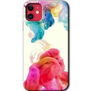 Apple iPhone 12 Gökkuşağı Color Baskılı Uyumlu Silikon Kılıf