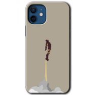 Apple iPhone 12 Ironman Airport Baskılı Uyumlu Silikon Kılıf