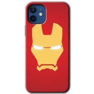 Apple iPhone 12 IronMan Baskılı Uyumlu Silikon Kılıf
