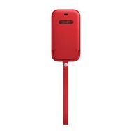 Apple İphone 12 Mini İçin Product Red Magsafe Özellikli Deri Kılıf