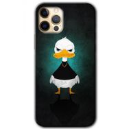 Apple iPhone 12 Pro Angry Duck Baskılı Uyumlu Silikon Kılıf