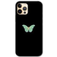 Apple iPhone 12 Pro Butterfly Tree Baskılı Uyumlu Silikon Kılıf