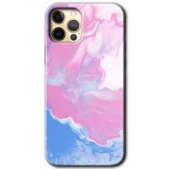 Apple iPhone 12 Pro Liquid Lekeler Art Baskılı Uyumlu Silikon Kılıf