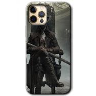 Apple iPhone 12 Pro Max Bloodborne Hunters Baskılı Uyumlu Silikon Kılıf
