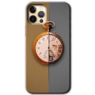 Apple iPhone 12 Pro Max Clocks Artwork Baskılı Uyumlu Silikon Kılıf