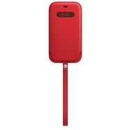 Apple İphone 12 Pro Max İçin Product Red Magsafe Özellikli Deri Kılıf