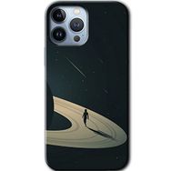 Apple iPhone 12 Pro Space Planet Baskılı Uyumlu Silikon Kılıf