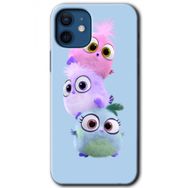 Apple iPhone 12 Puffy Baskılı Uyumlu Silikon Kılıf
