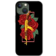 Apple iPhone 13 Bedel Baskılı Uyumlu Silikon Kılıf