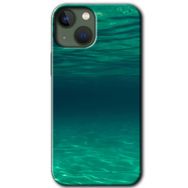 Apple iPhone 13 Derin Deniz Baskılı Uyumlu Silikon Kılıf