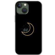 Apple iPhone 13 İyi Geceler Baskılı Uyumlu Silikon Kılıf