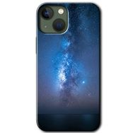 Apple iPhone 13 Samanyolu Baskılı Uyumlu Silikon Kılıf