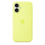 Apple iPhone 17 MagSafe Silikon Neon Sarı Kılıf