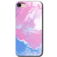 Apple iPhone 7 Liquid Lekeler Art Baskılı Uyumlu Silikon Kılıf