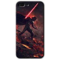 Apple iPhone 7 Plus Darh Vader Wars Baskılı Uyumlu Silikon Kılıf