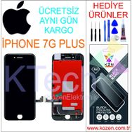 Apple iPhone 7 Plus Dokunmatik Siyah Servis Revize Lcd Ekran