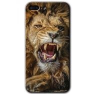 Apple iPhone 7 Plus King Lion Baskılı Uyumlu Silikon Kılıf