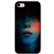 Apple iPhone 8 Karanlık Kadın Baskılı Uyumlu Silikon Kılıf
