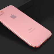 Apple iPhone 8 Kılıf Dört Köşeli Lazer Silikon Kapak