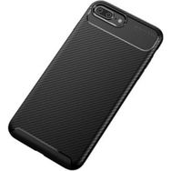 Apple Iphone 8 Plus Negro Karbon-Siyah Silikon Kılıf