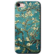 Apple iPhone SE 2020 Almond Blossom Baskılı Uyumlu Silikon Kılıf